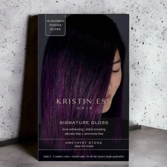 Kristin Ess Hair Toning Gloss Amethyst Stone  Signature Gloss - Discontinued - Picture 1 of 7